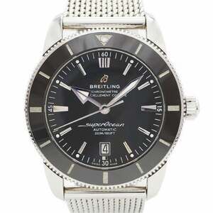 Breitling Superocean AB2020 Black Dial Men's Watch
